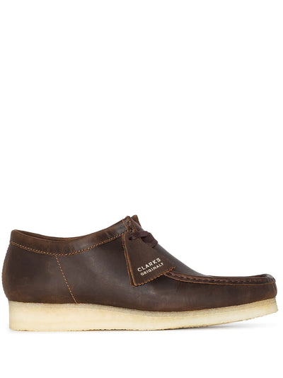 Wallabee Leather Lace-Up Boots