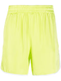 Contrasting-Sides Track Shorts