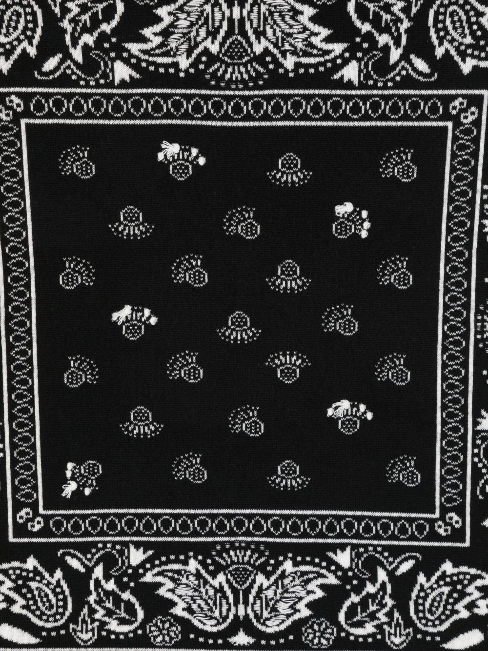 bandana-print scarf