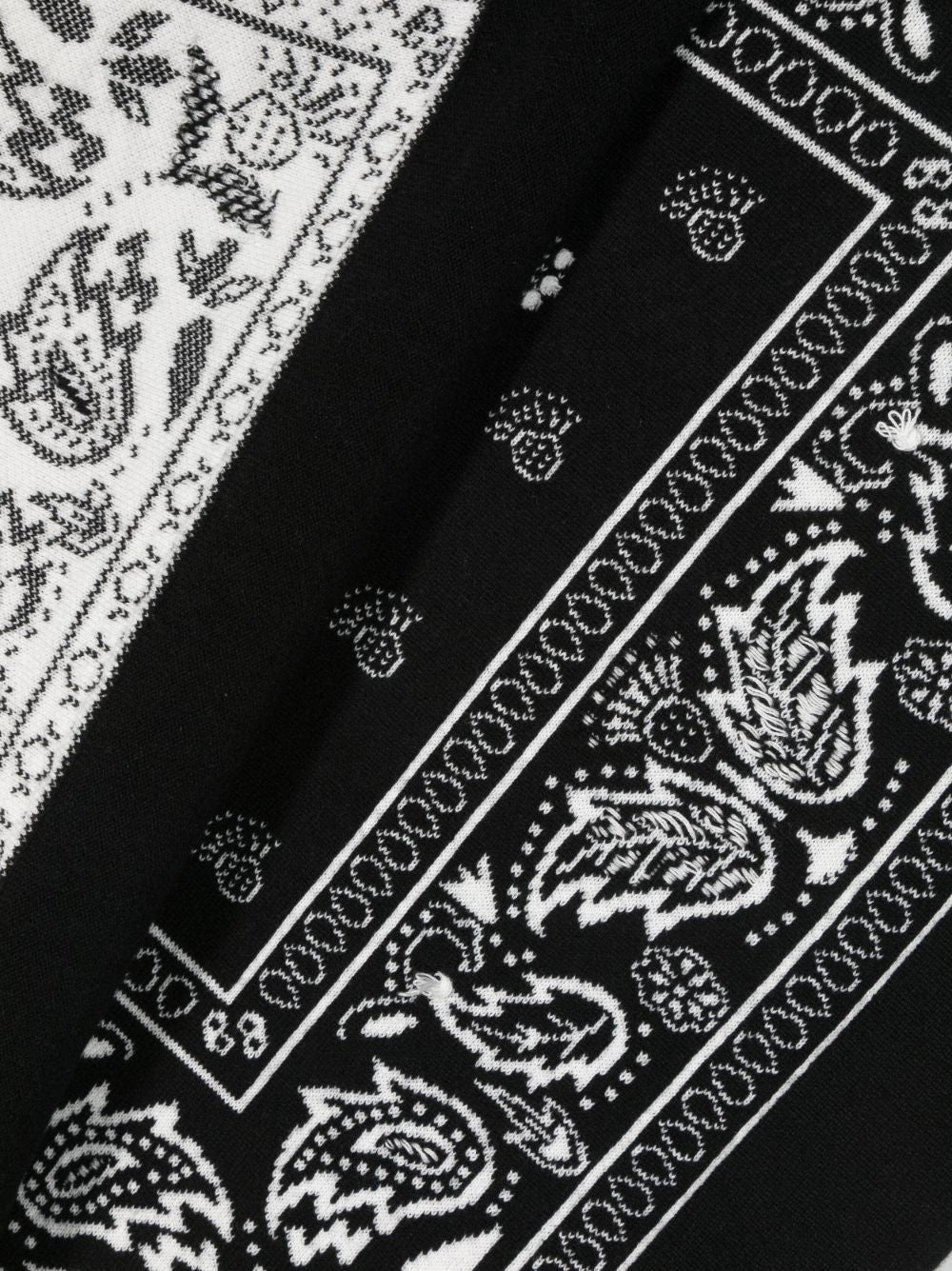 bandana-print scarf