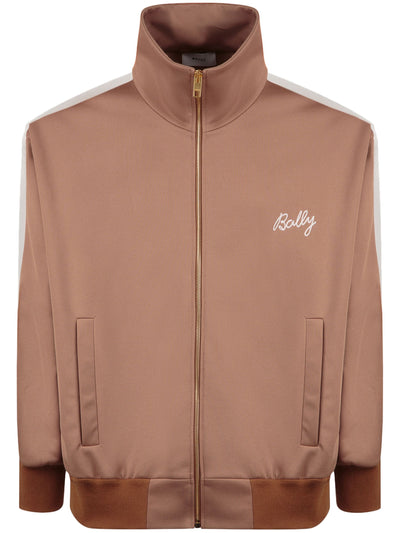 Logo-Embroidered Bomber Jacket