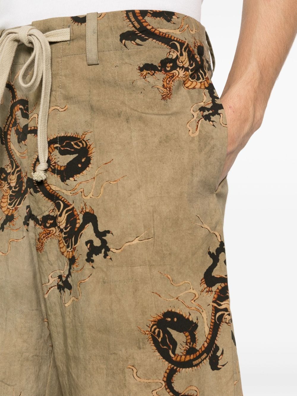 Pallor Cotton Bermuda Shorts