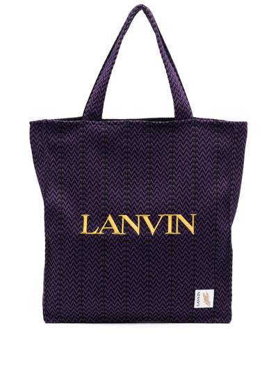X Future Embroidered-Logo Tote Bag