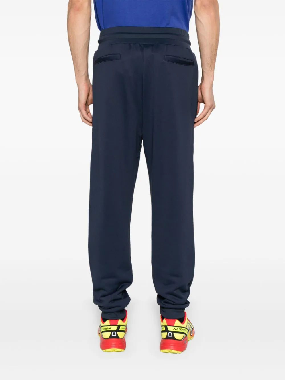 Logo-Lettering Jersey Track Pants