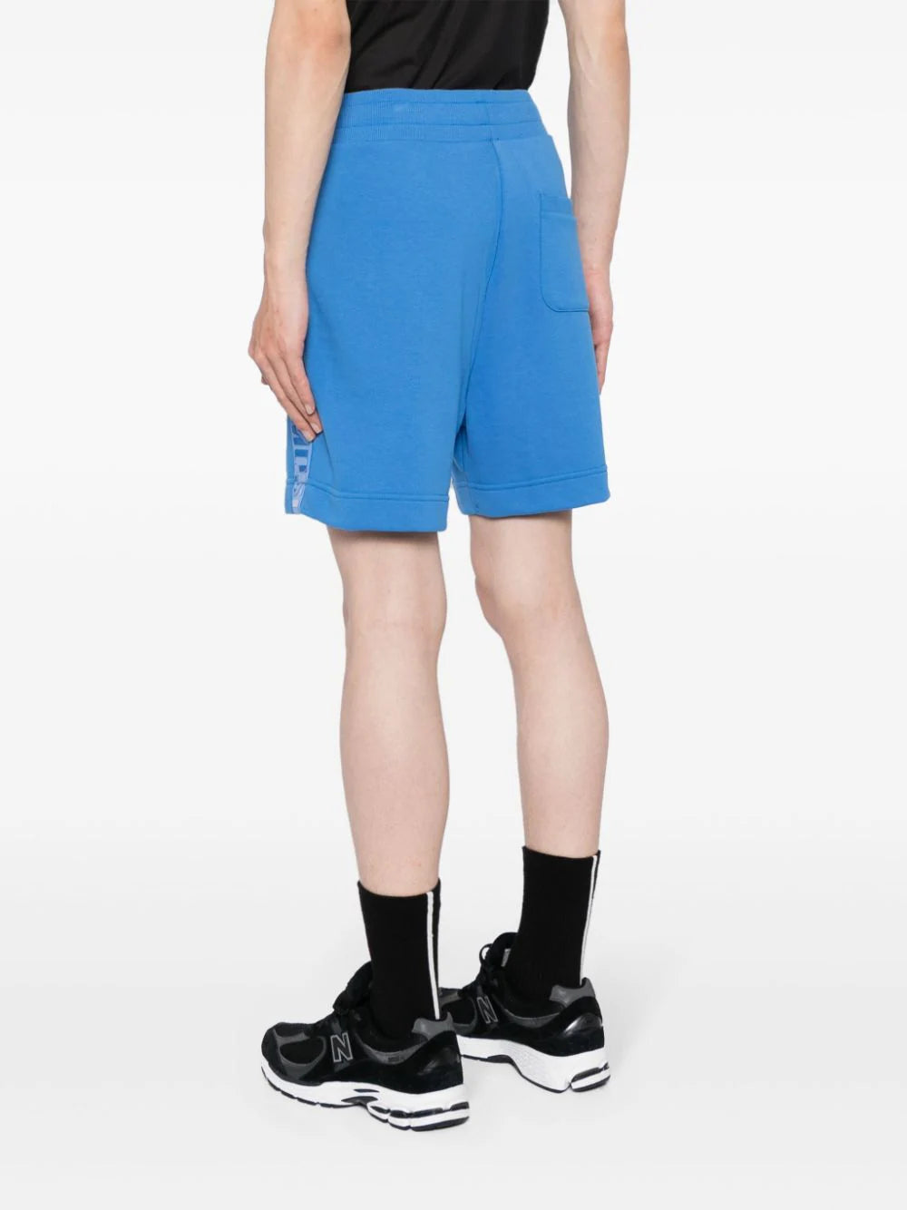 Logo-Print Cotton Shorts