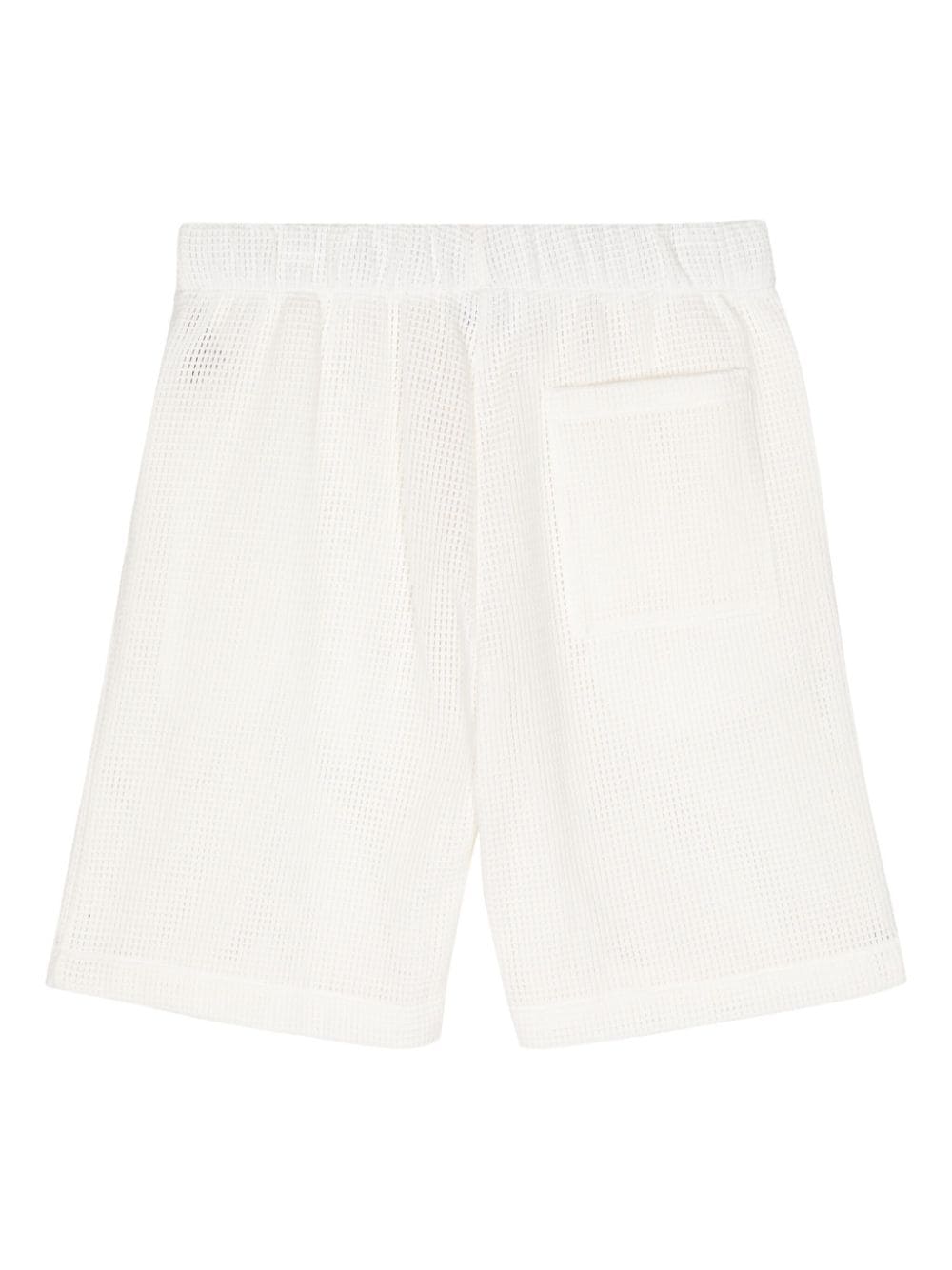 Waffle-Pattern Deck Shorts