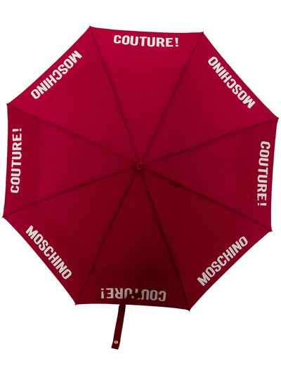 Logo Lettering-Print Foldable Umbrella