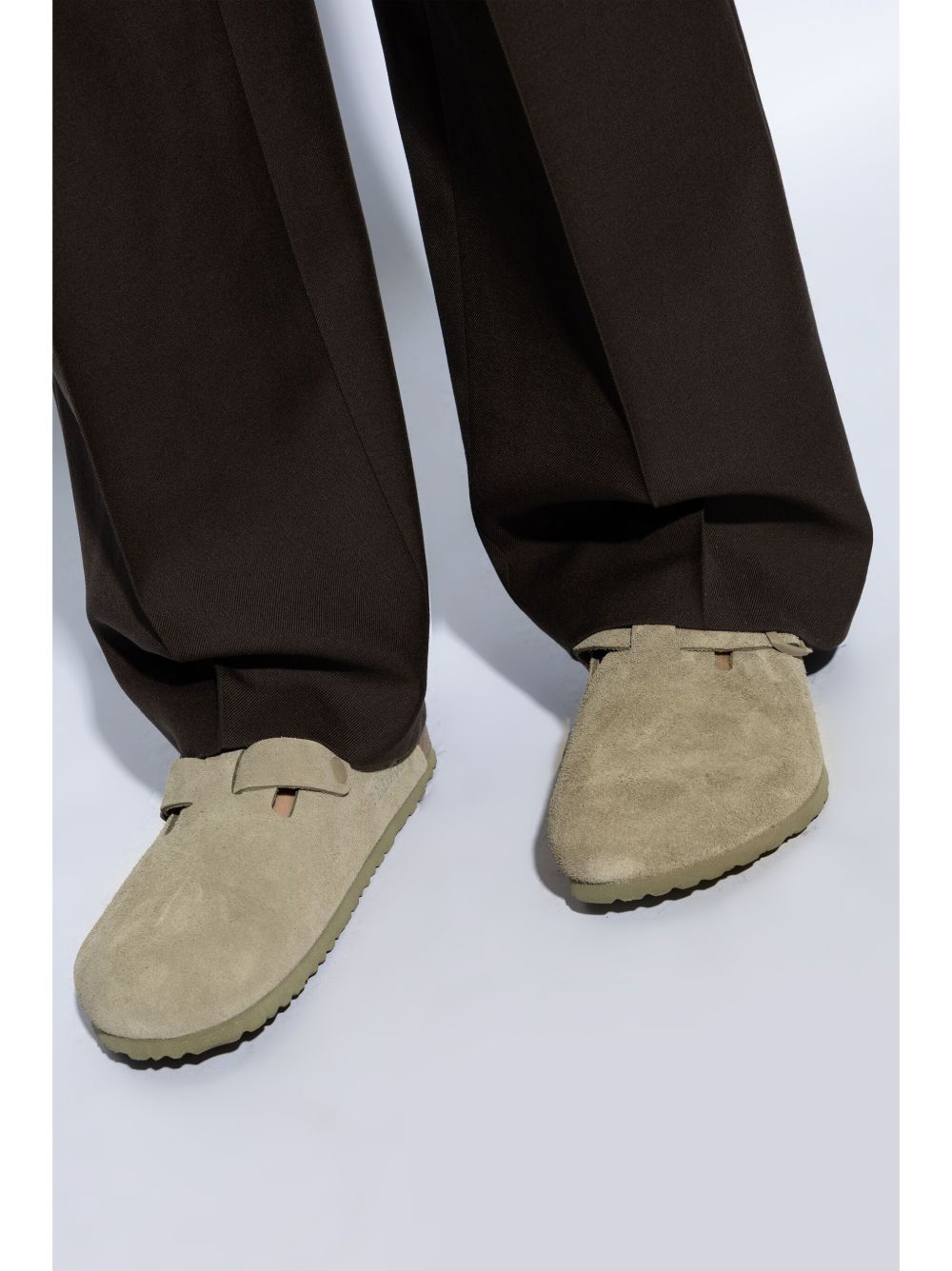 suede leather sandals