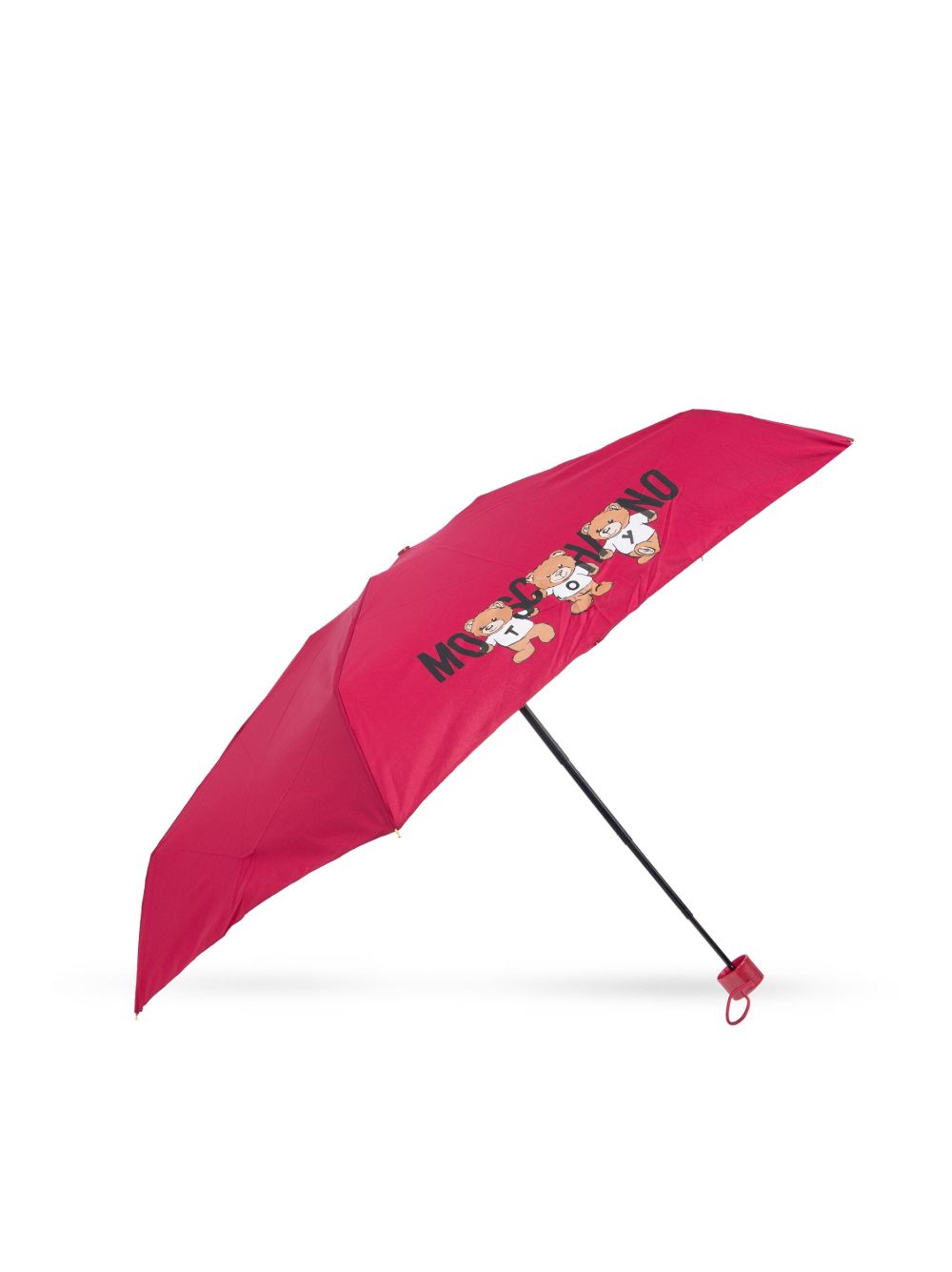 Teddy-motif compact umbrella