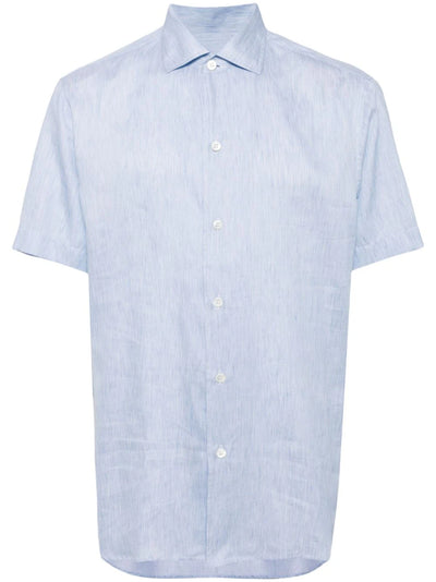Short-Sleeved Button-Up Shirt
