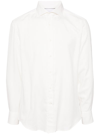 Slim-Fit Flannel Shirt