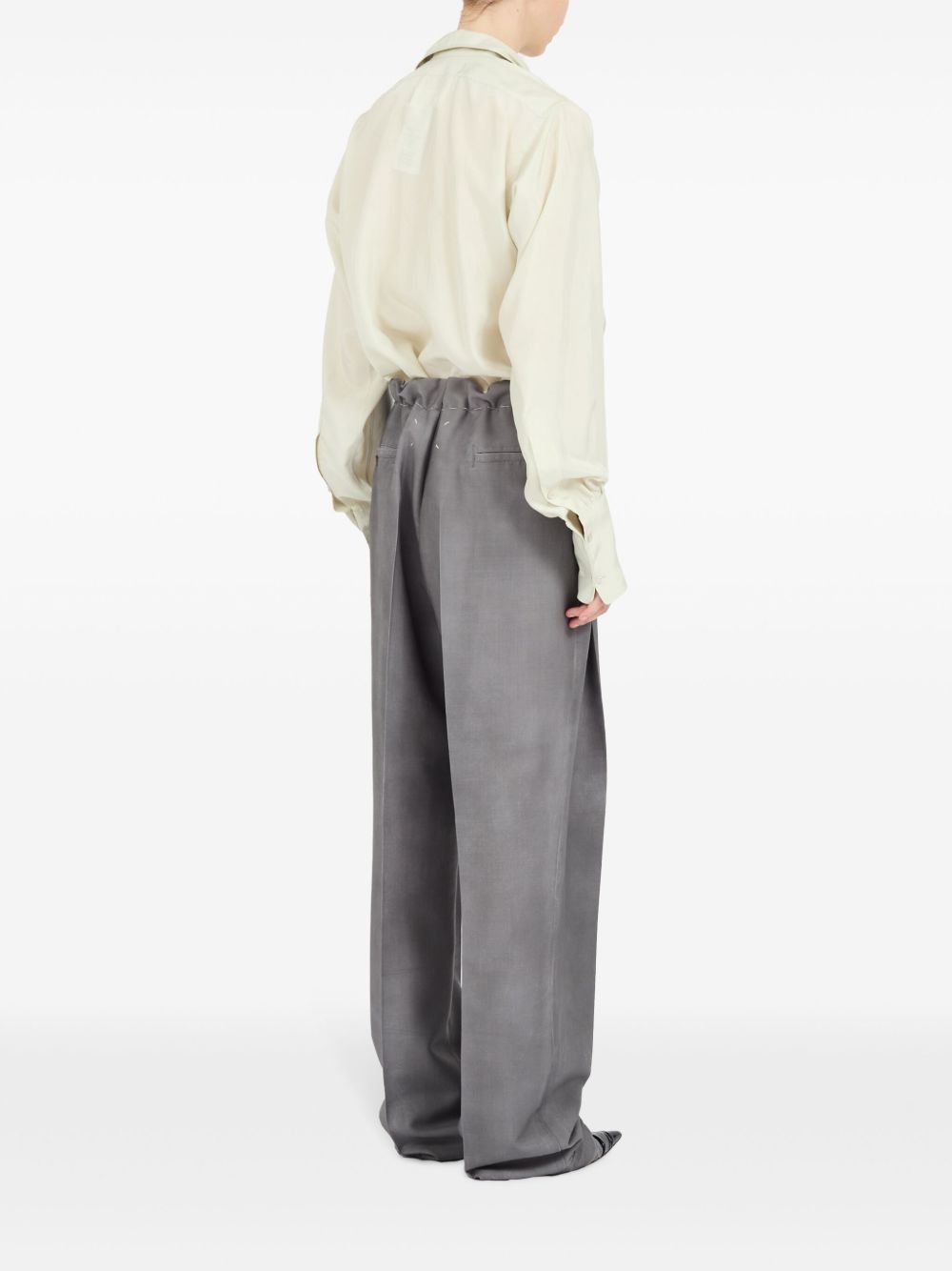 four stitch-logo long-length track pants