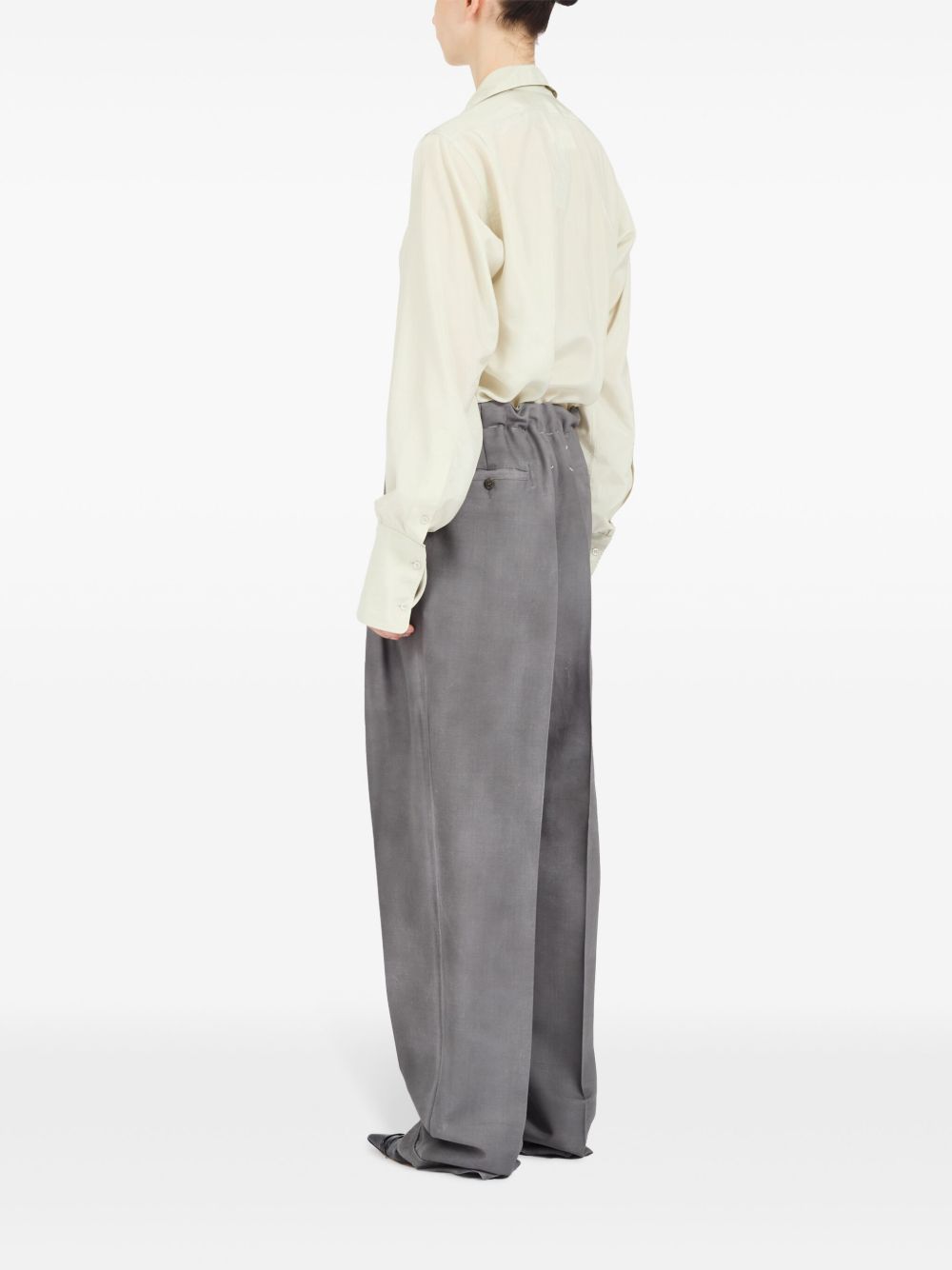 four stitch-logo long-length track pants