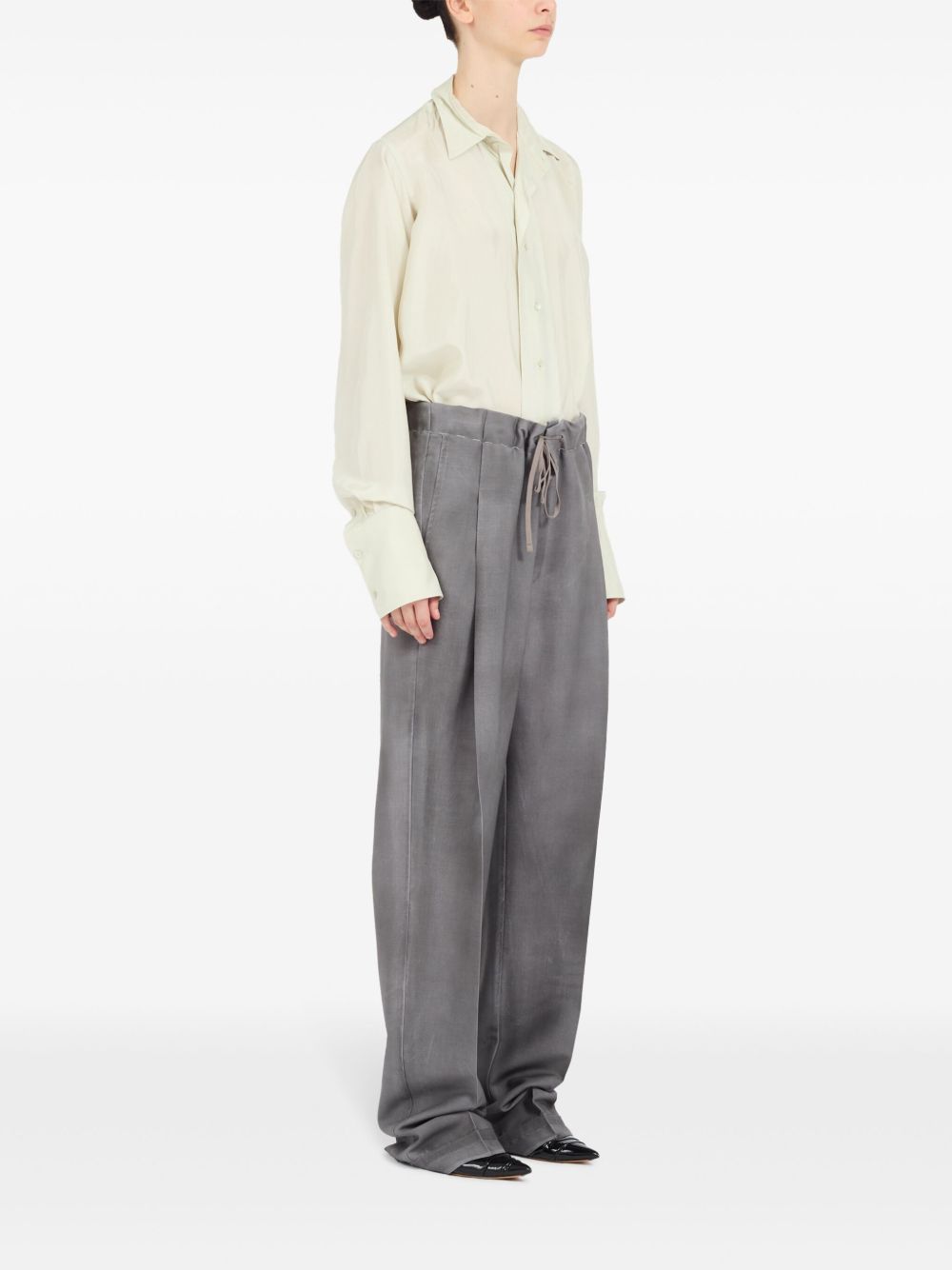 four stitch-logo long-length track pants