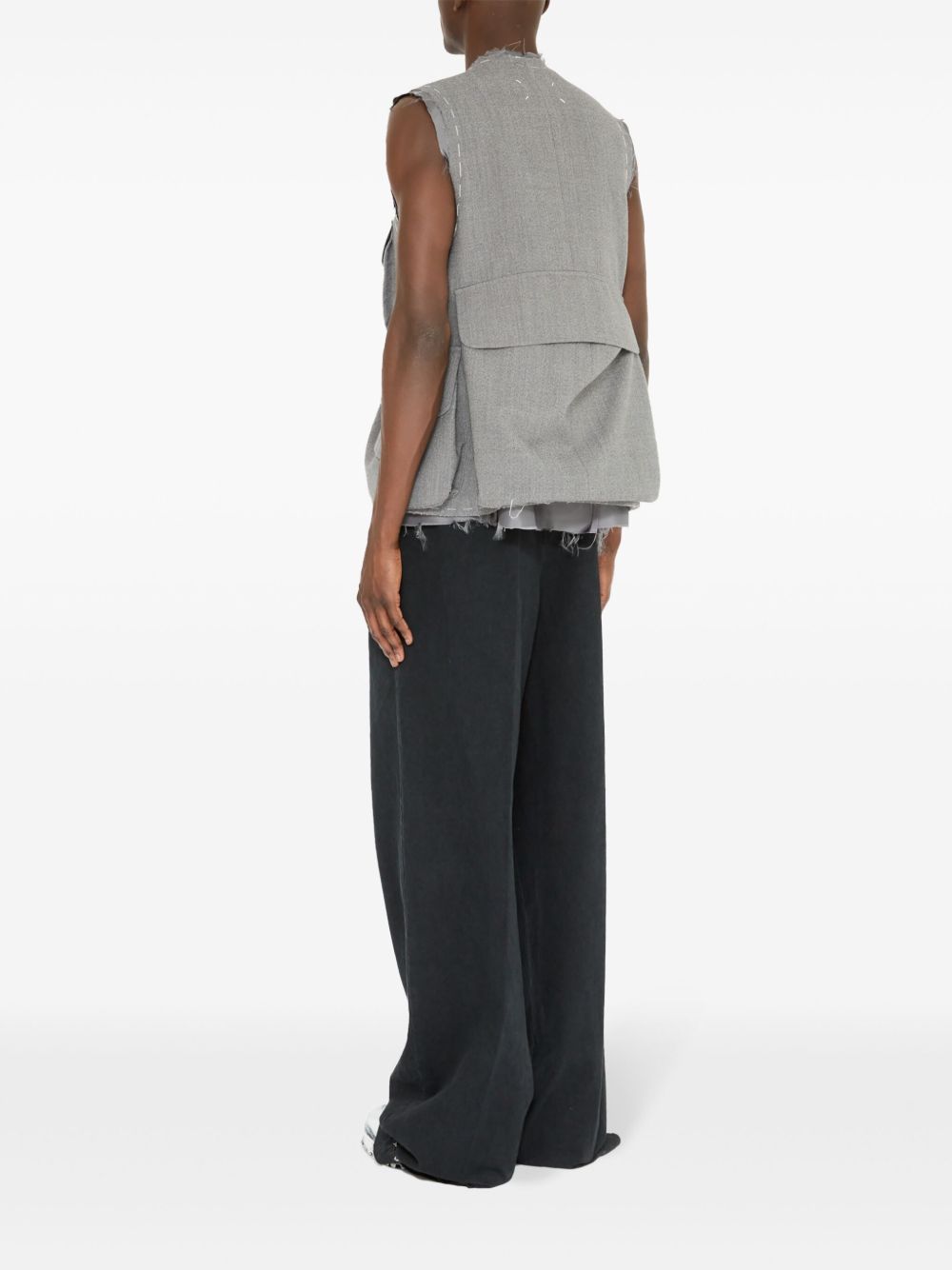 cargo wool vest