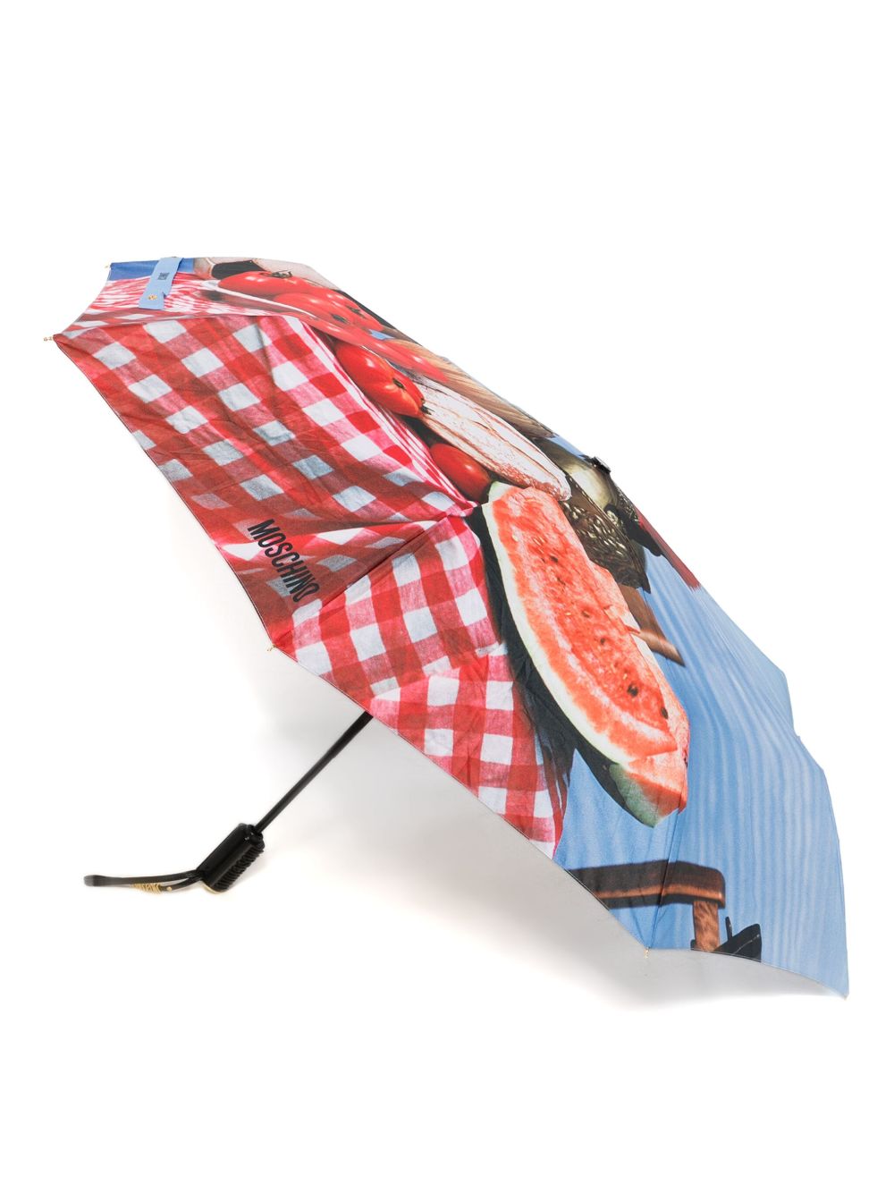 graphic-print umbrella