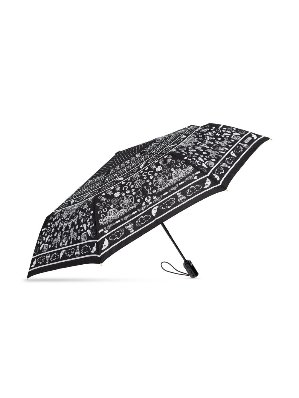 graphic-print umbrella