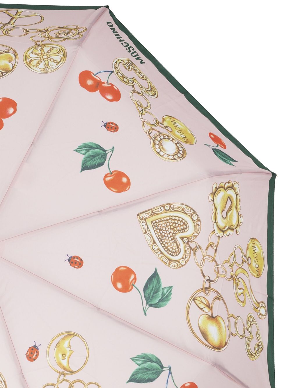 cherry-print umbrella
