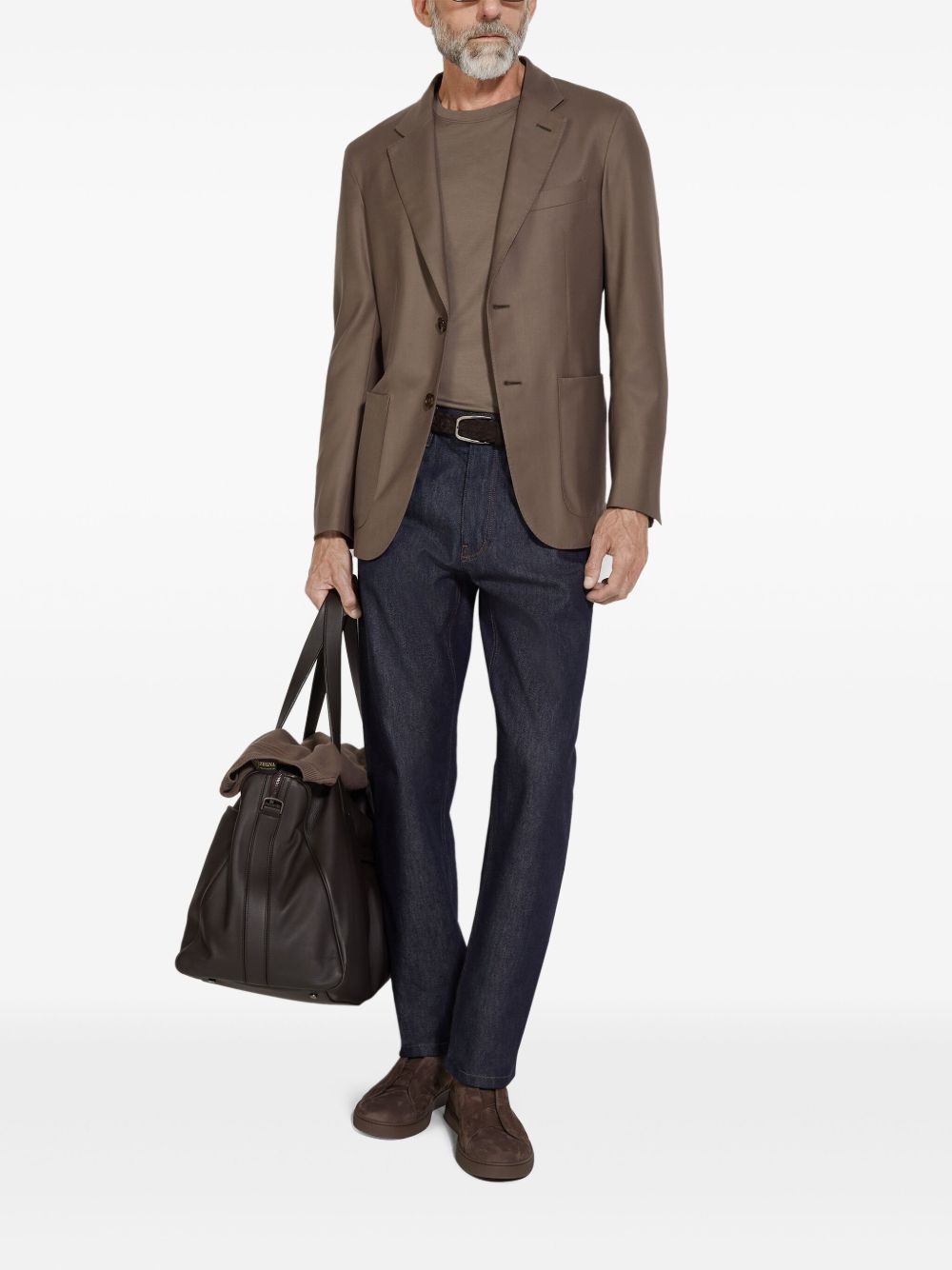 Roccia rinse-washed jeans