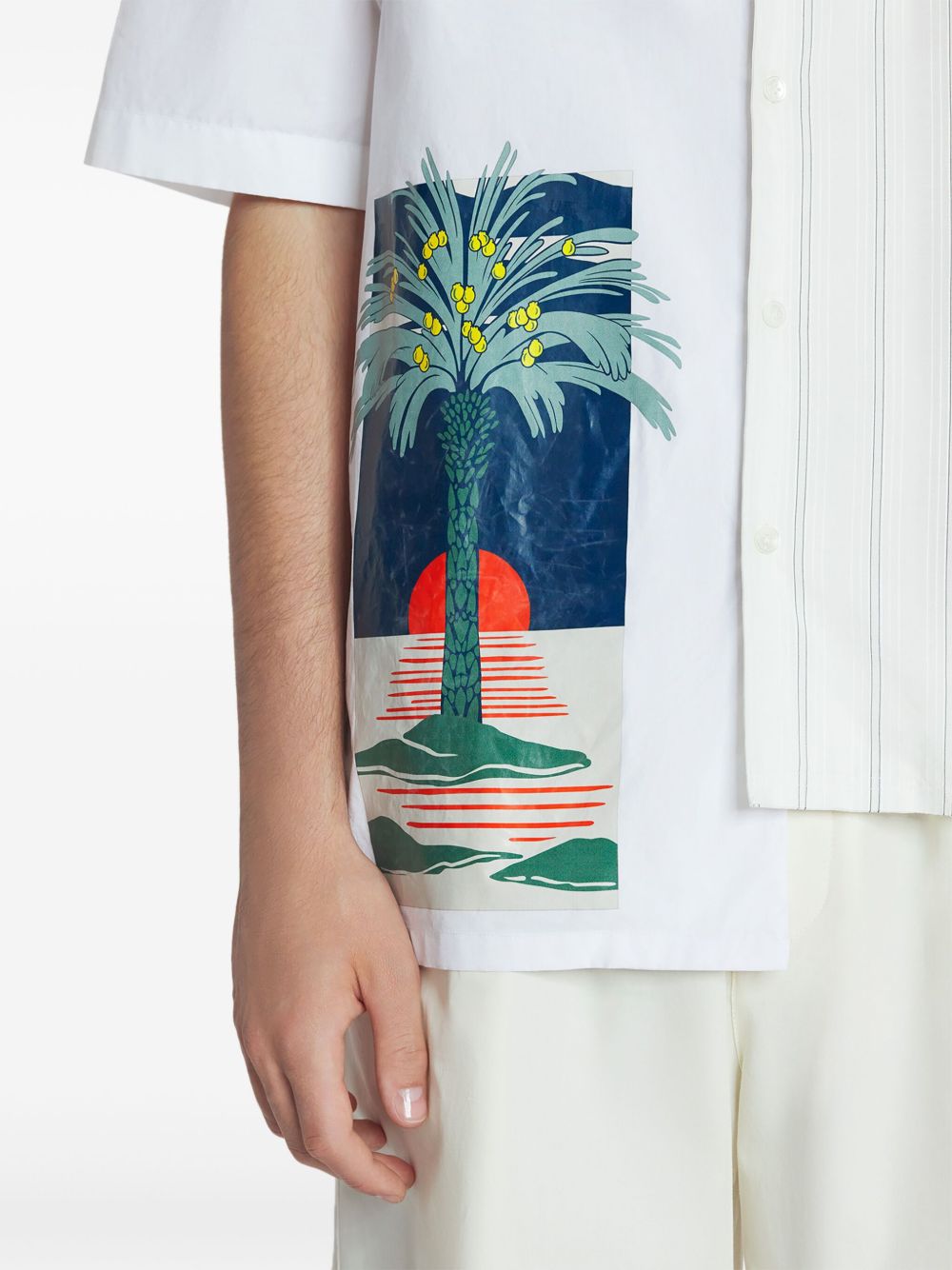panelled shirt