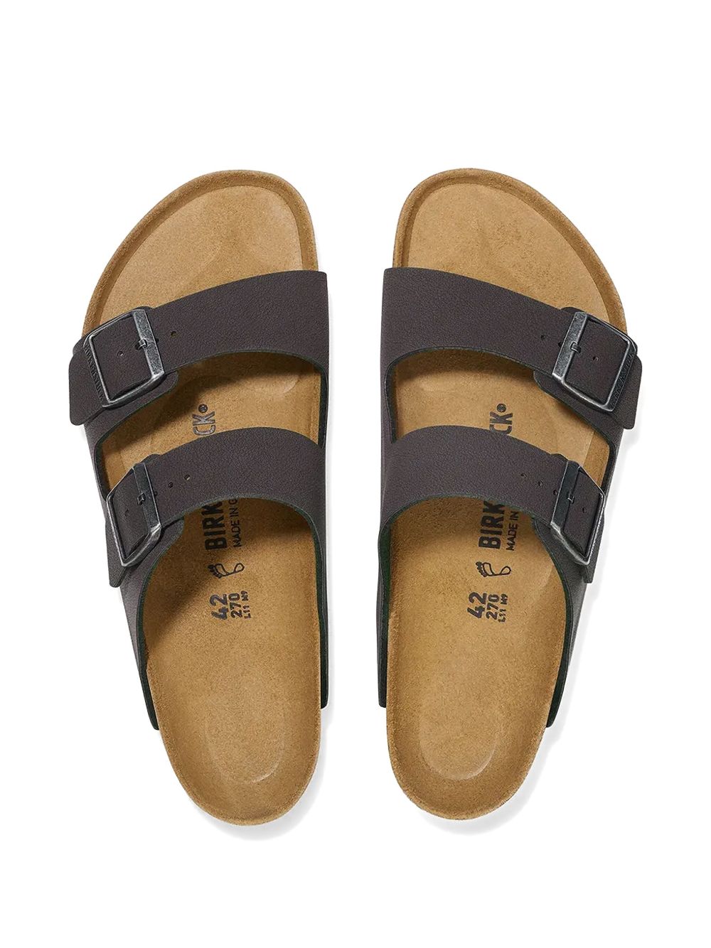 Arizona suede slides