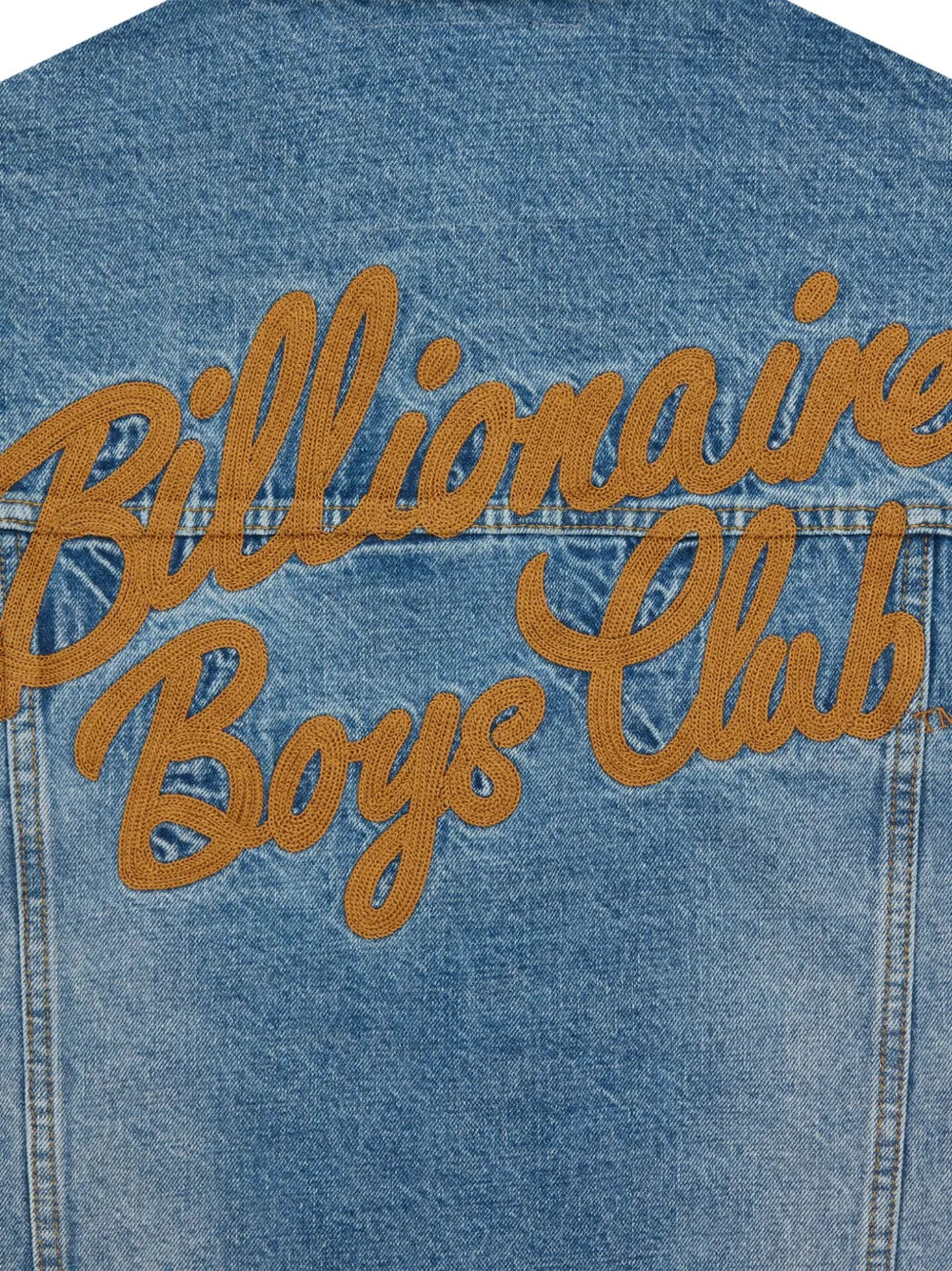 Script-Logo Denim Jacket