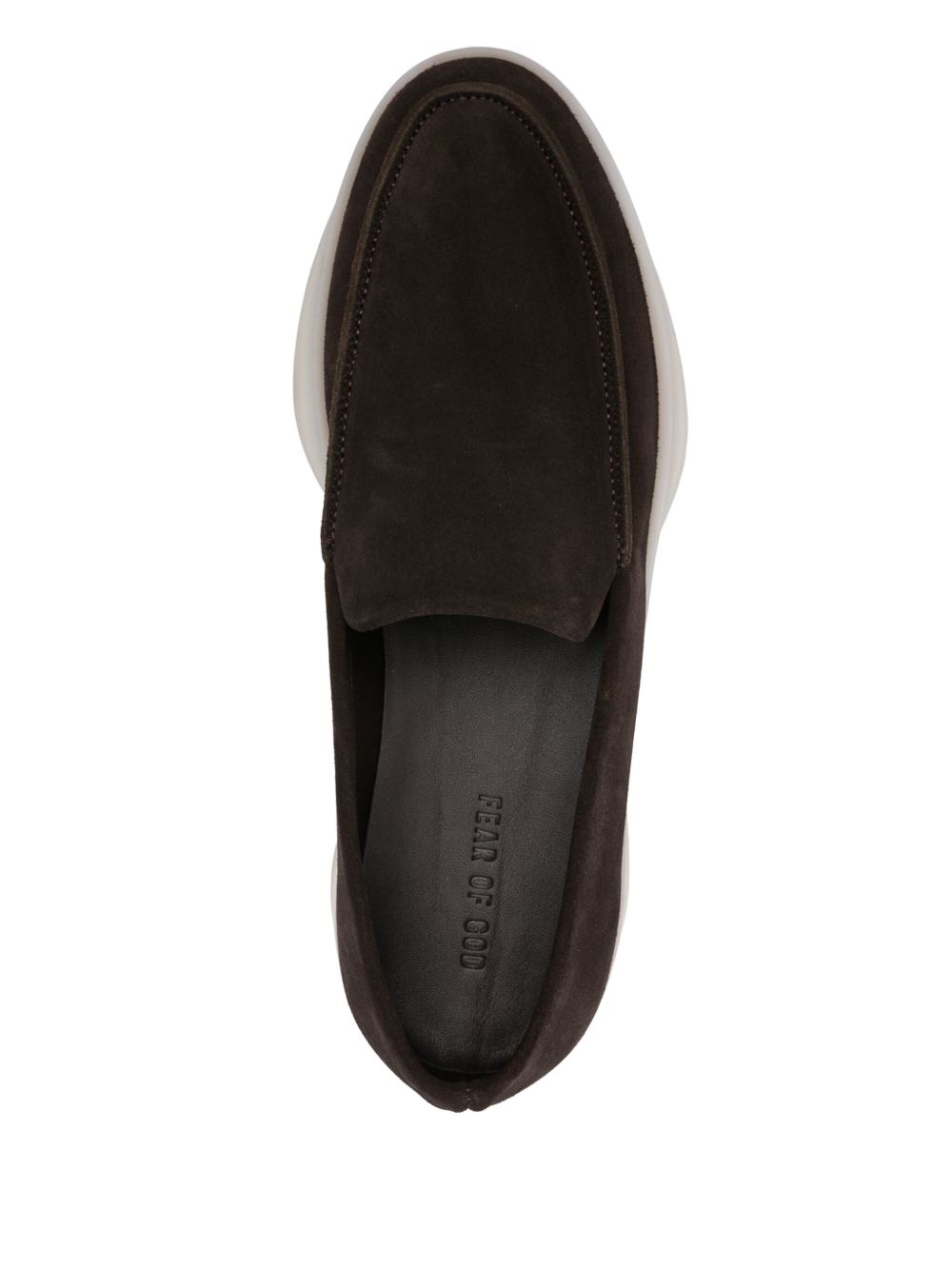 suede loafers