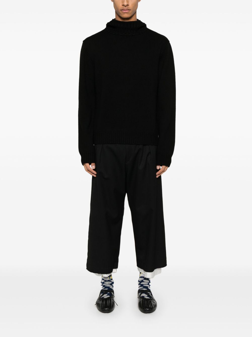 Fluffy Ears Balaclava Sweater