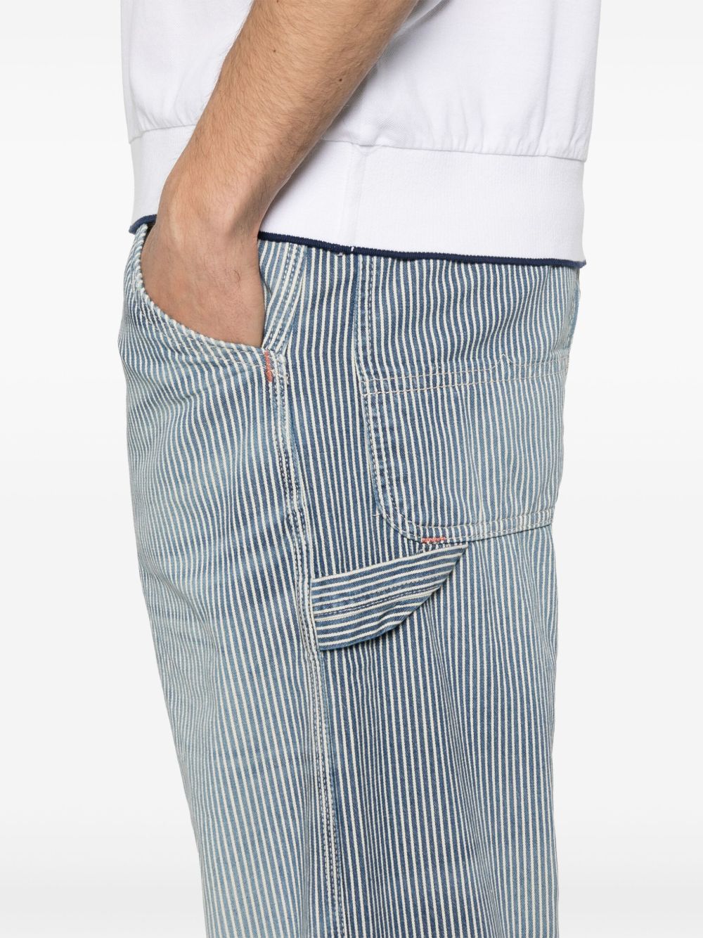 striped trousers