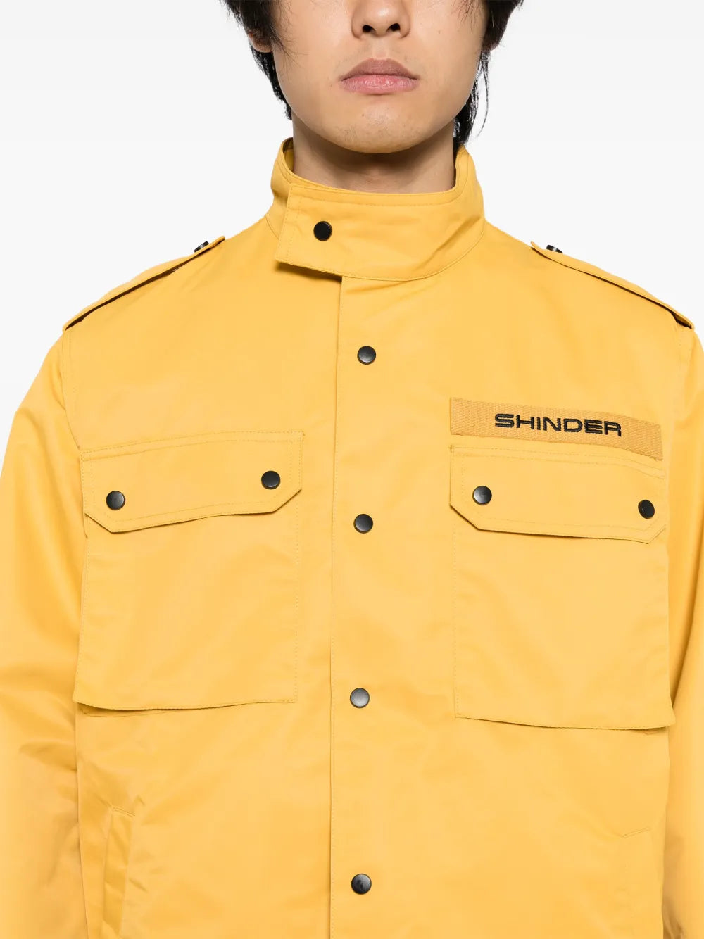 Logo-Print Nylon Jacket