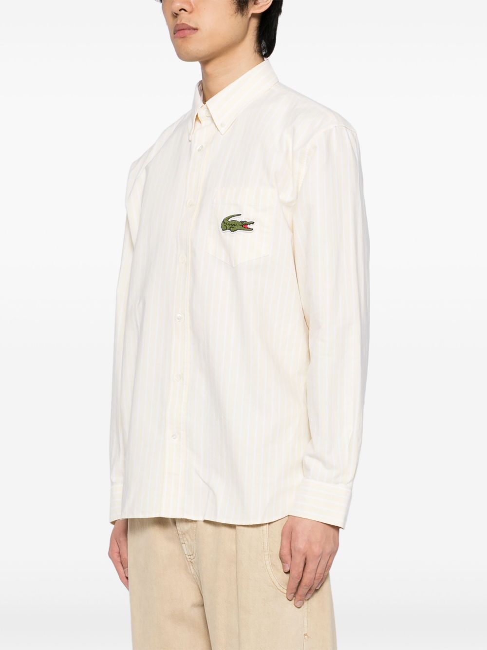 logo-patch shirt