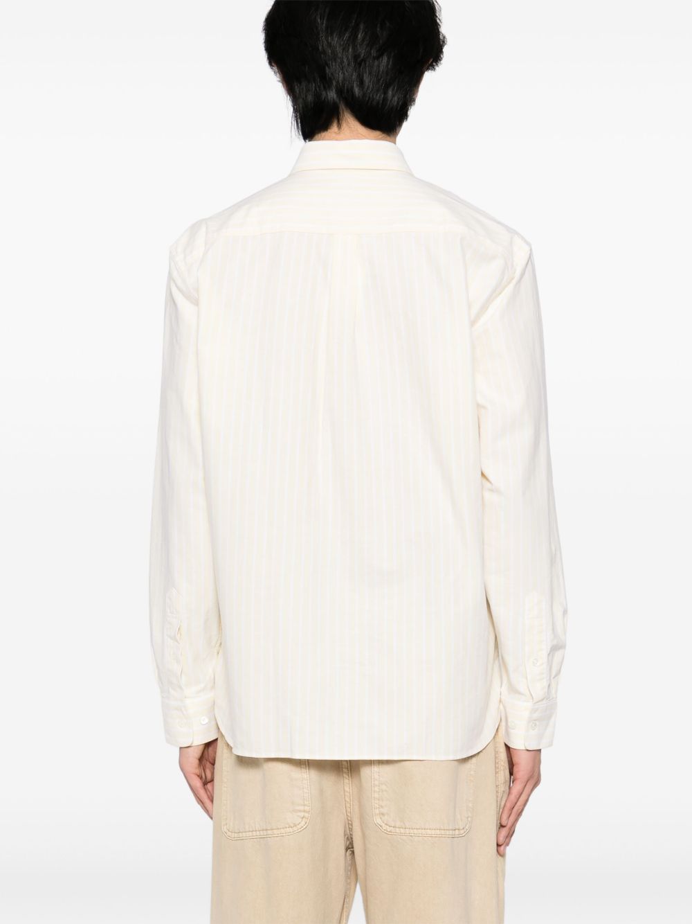 logo-patch shirt