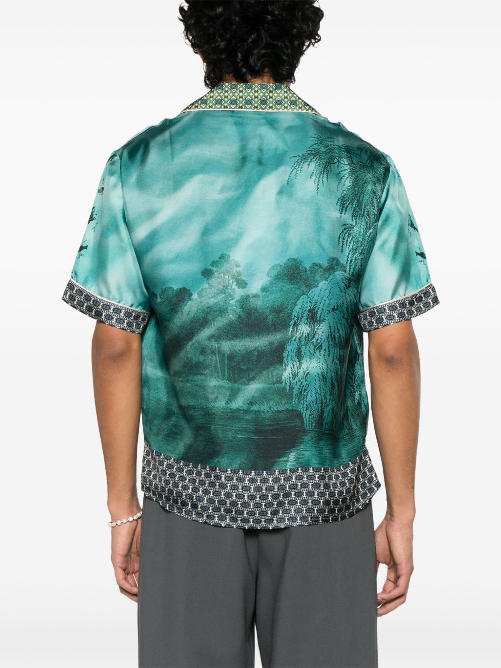 Aloe silk shirt