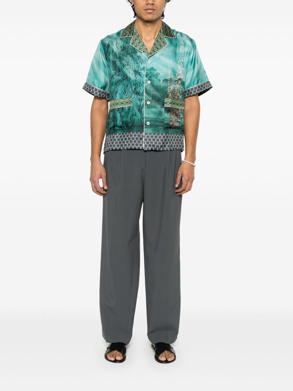 Aloe silk shirt
