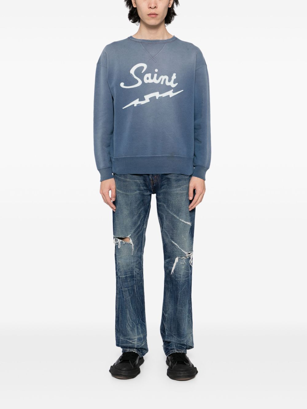 Saint Crew-Neck Sweatshirt
