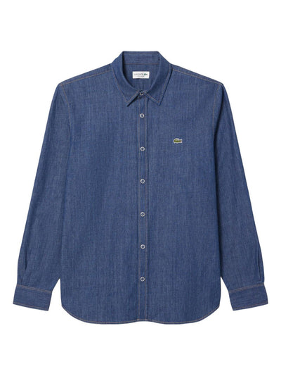 Logo-Appliqué Denim Shirt