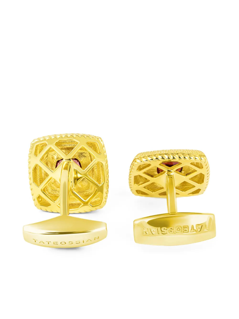 Gem-Detail Square Cufflinks