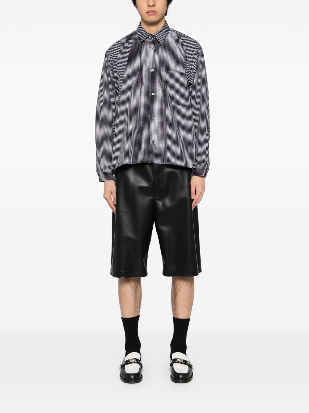 checked shirt