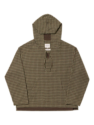 Checked Hoodie
