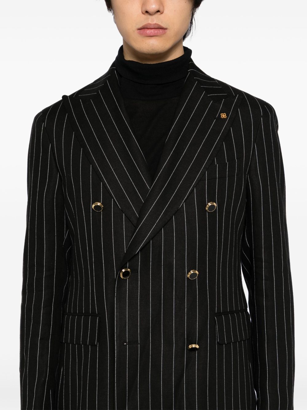 double-breasted suit