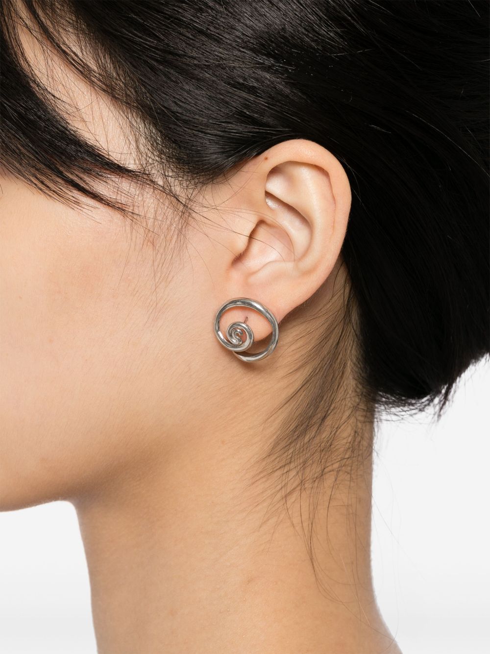 vortice huggies earrings
