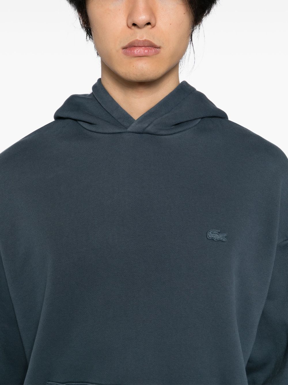 logo-patch hoodie