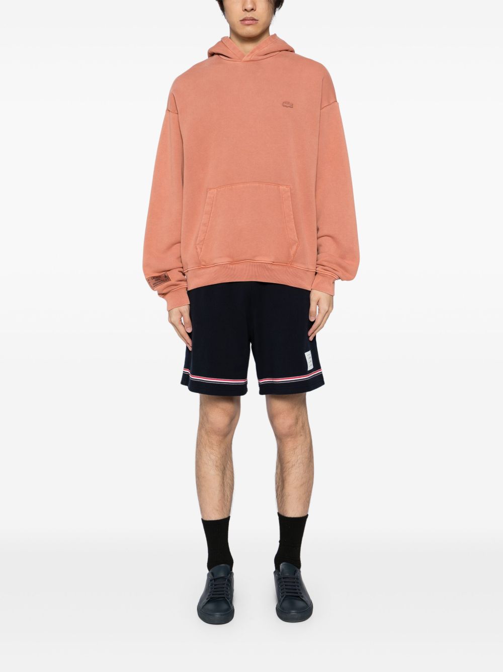 logo-patch hoodie