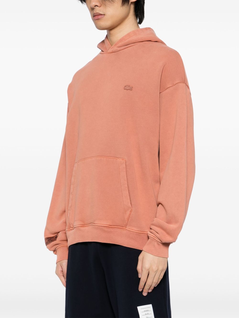 logo-patch hoodie