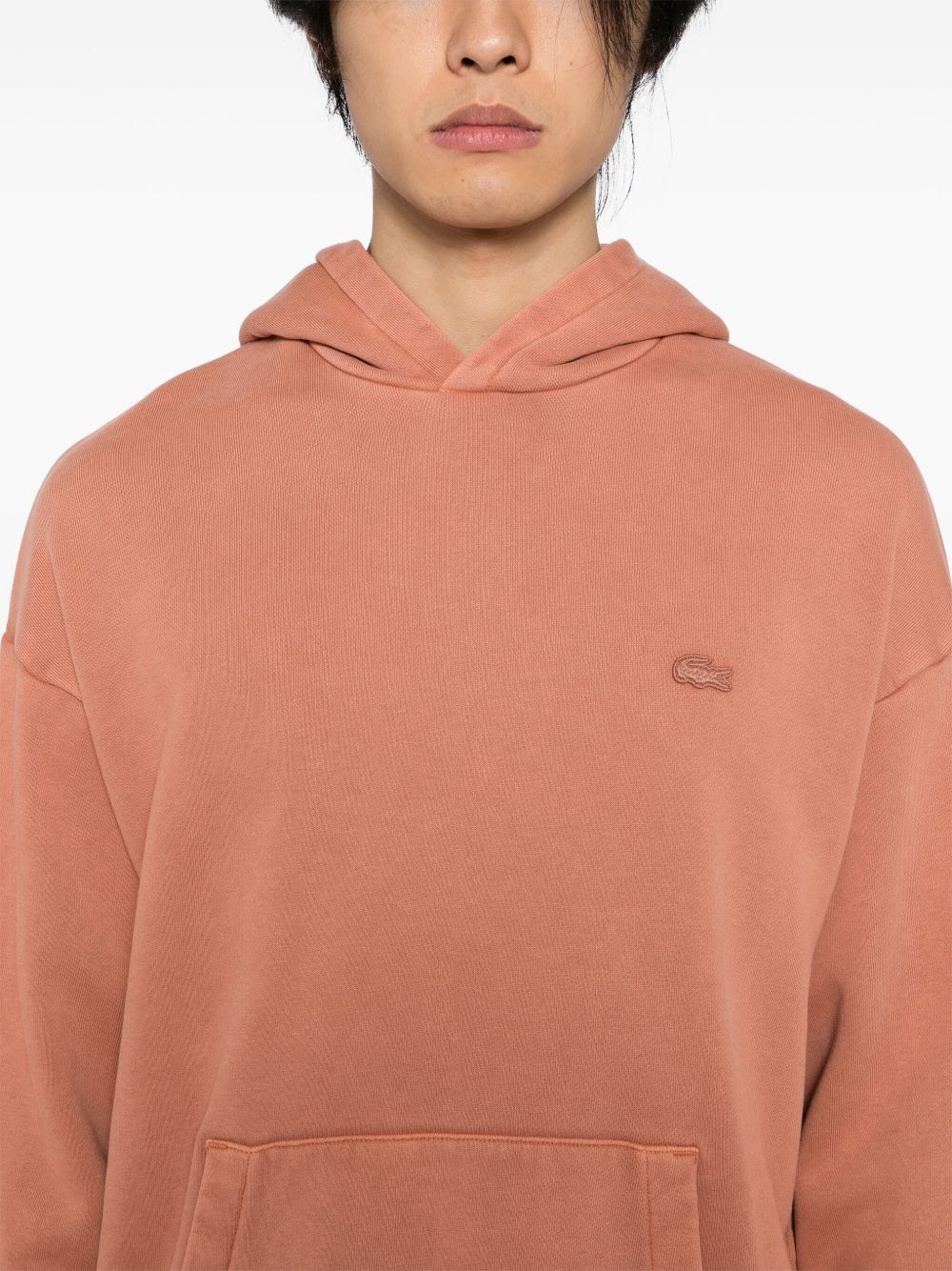 logo-patch hoodie