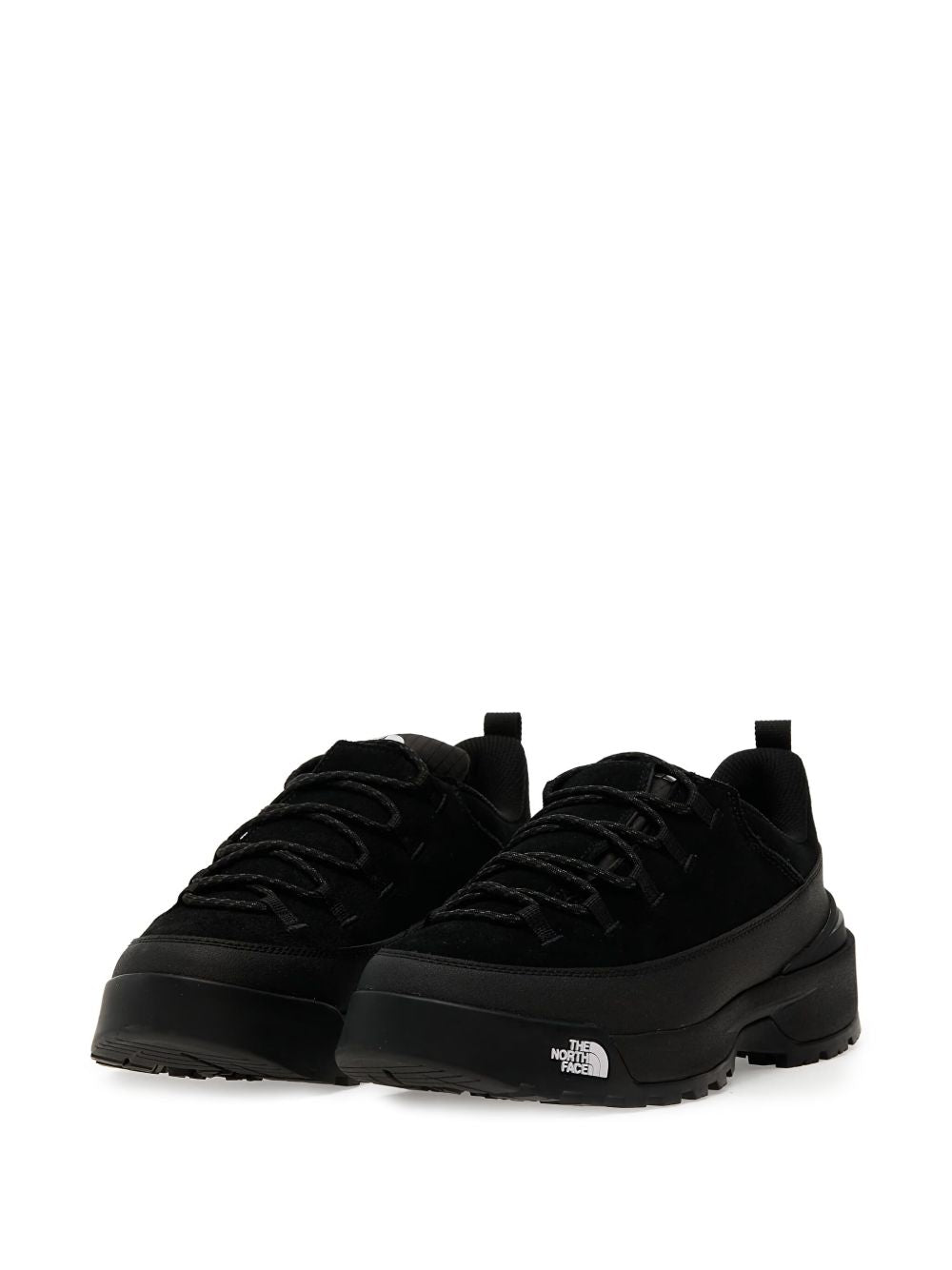 chunky-sole lace-up sneakers