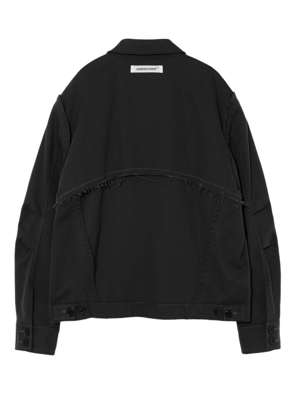 cotton-blend shirt jacket