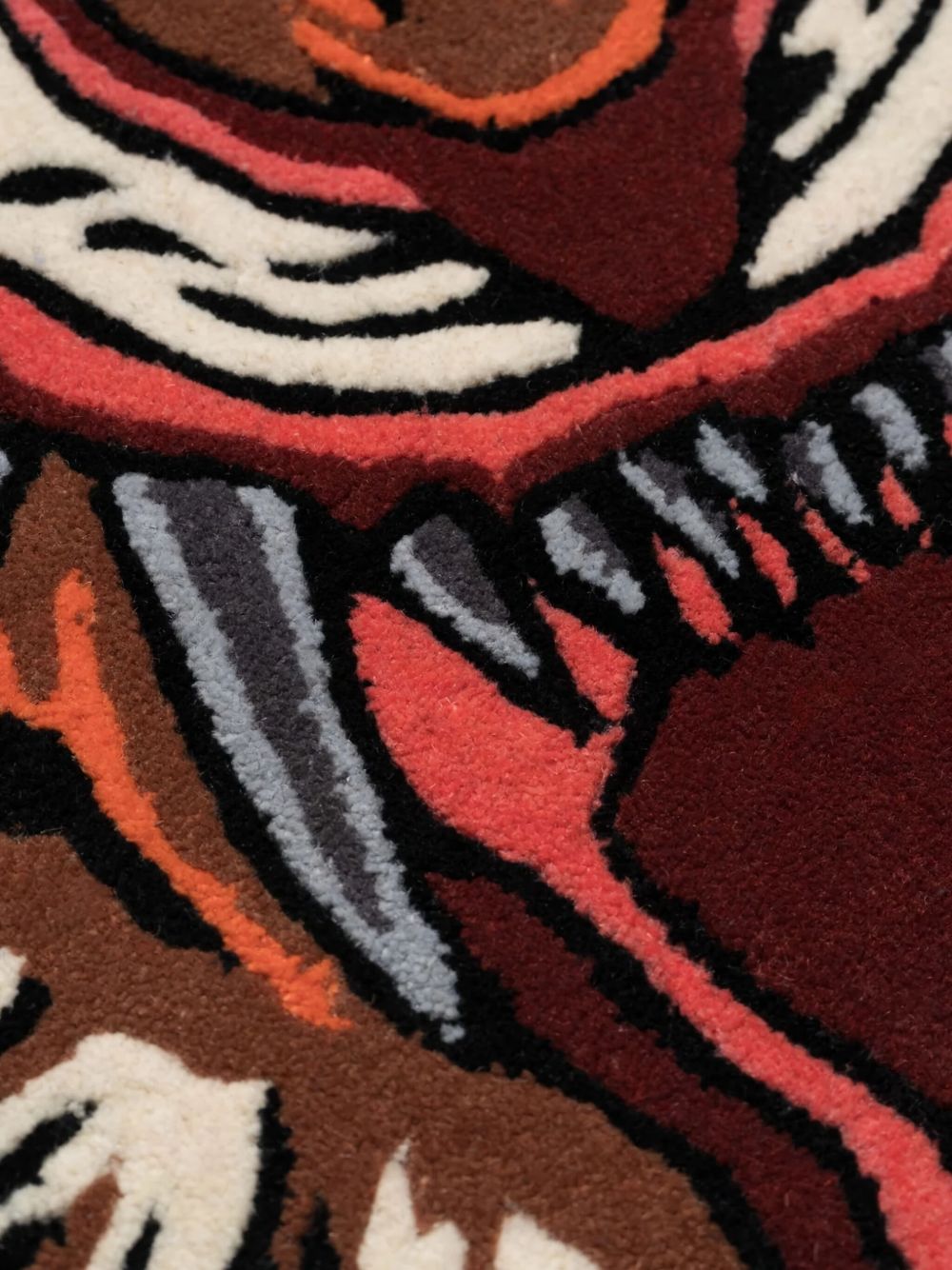 Tiger Dragon Head rug