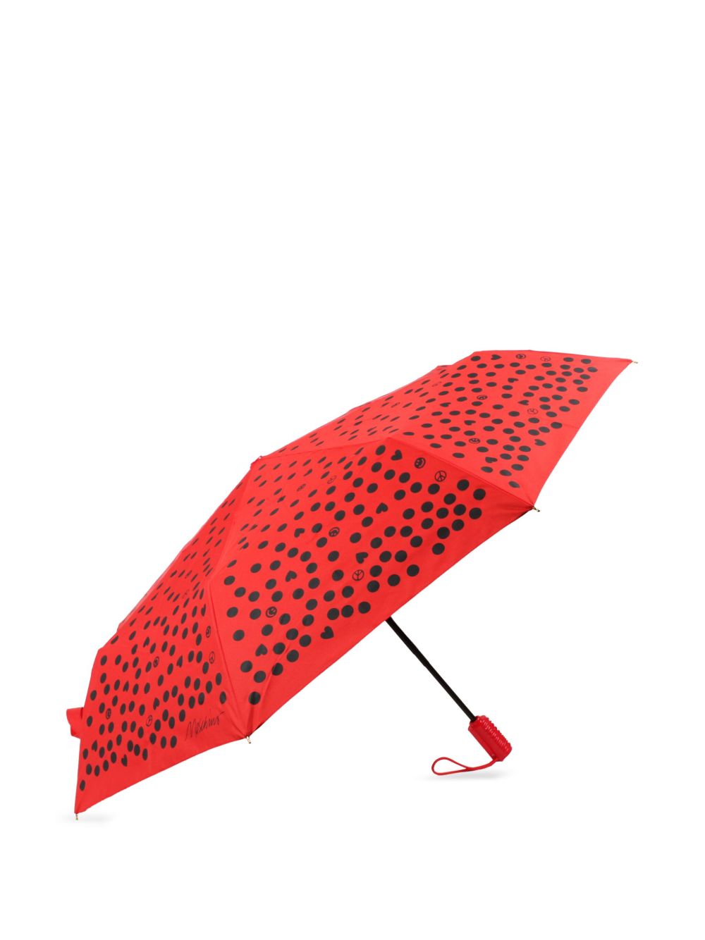polka dot umbrella