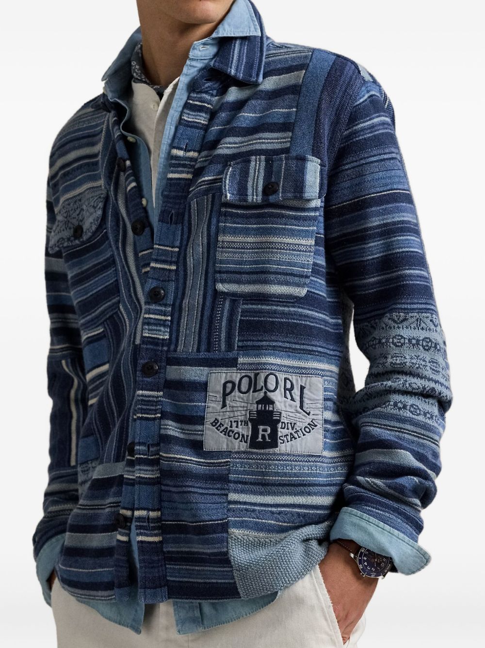 patchwork cardigan